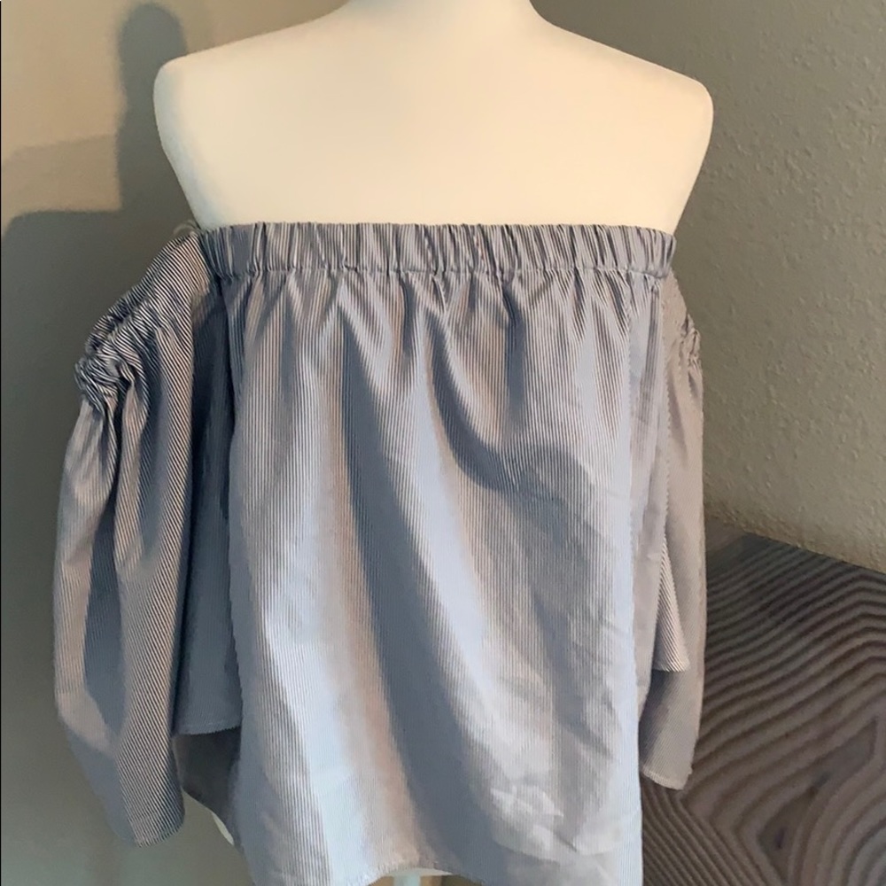 Off the shoulder blouse